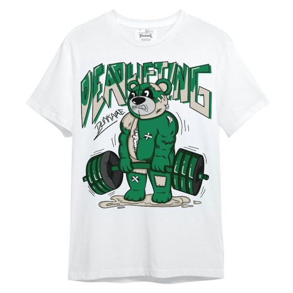 Lucky Green 2s Shirt - Deadlifting Bear Unisex Shirt Matching Jordan Shirt Jezsport.com