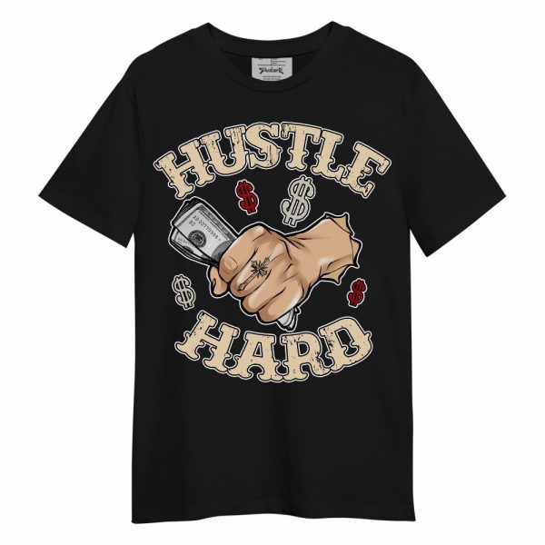 Dunk Low Strawberry Waffle Shirt - Hustles Hard! Unisex Shirt Matching Jordan Shirt Jezsport.com