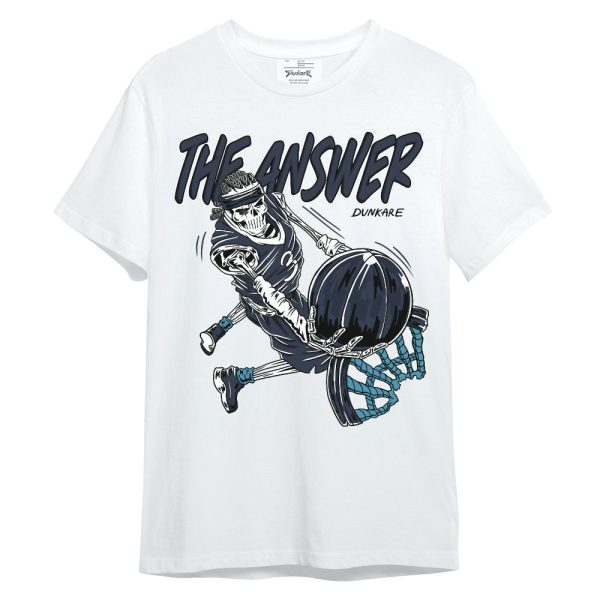 Retro Obsidian 13s Shirt - The Answer Skeleton Unisex Shirt Matching Jordan Shirt Jezsport.com