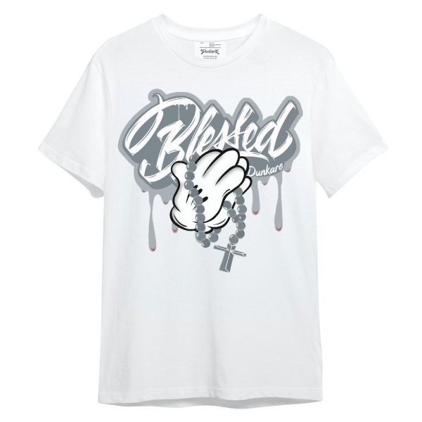 Wolf Grey 13s Shirt, God Blessed Drip Unisex Shirt Matching Jordan Shirt Jezsport.com