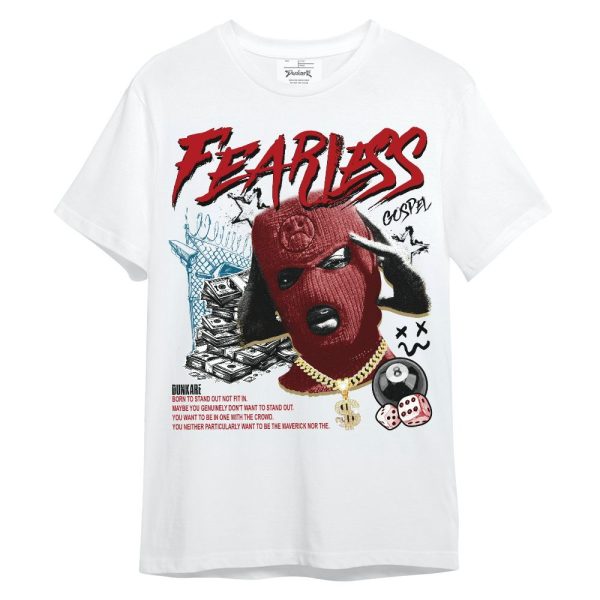 OG Varsity Red 17s Shirt, Fearless Gospel Streewear Money Unisex Shirt Matching Jordan Shirt Jezsport.com