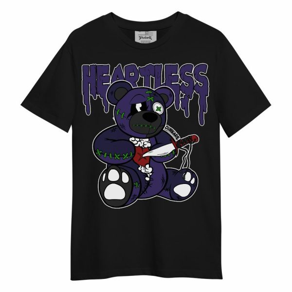 Retro Court Purple 13s Shirt - Heartless Bear Unisex Shirt Matching Jordan Shirt Jezsport.com