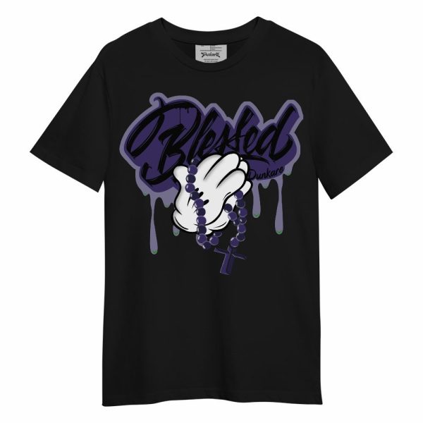 Retro Court Purple 13s Shirt, God Blessed Drip Unisex Shirt Matching Jordan Shirt Jezsport.com