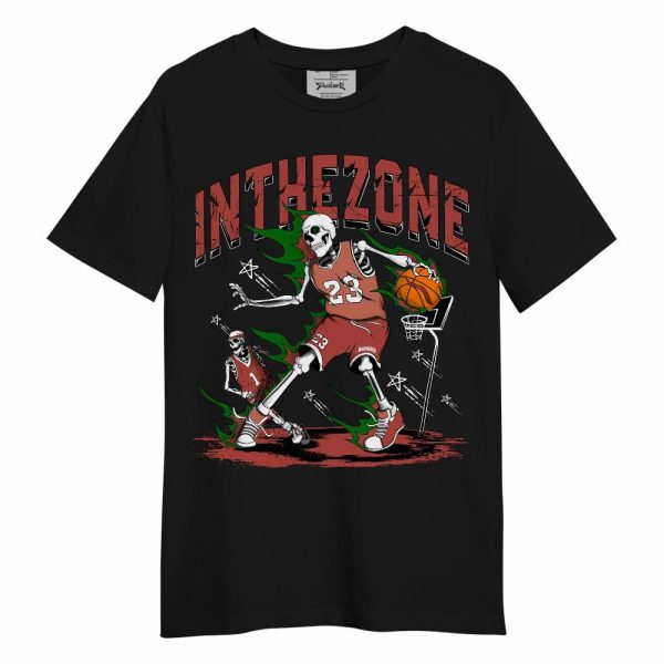 Dune Red 13s Shirt, 23 G.O.A.T Skeleton Basketball Unisex Shirt Matching Jordan Shirt Jezsport.com