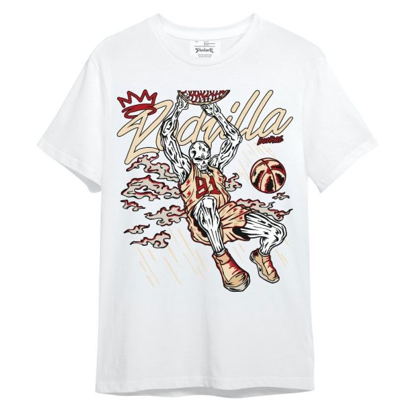 Dunk Low Strawberry Waffle Shirt - The Worm Skeleton Shirt Unisex Outfit Unisex Shirt Matching Jordan Shirt Jezsport.com