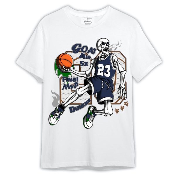 Midnight Navy 13s Shirt, 23 G.O.A.T Basketball Shirt Outfit Matching Jordan Shirt Jezsport.com