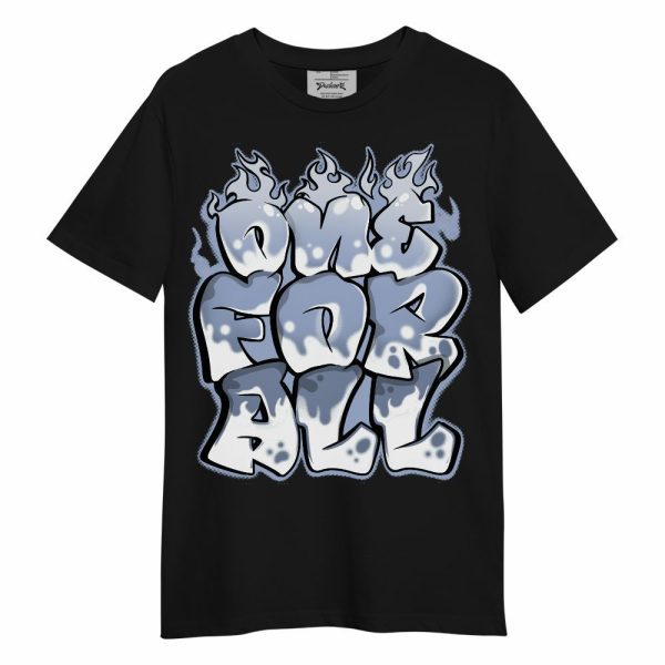 Retro Blue Grey 13s Shirt - Ones For All Graphic Unisex Shirt Matching Jordan Shirt Jezsport.com