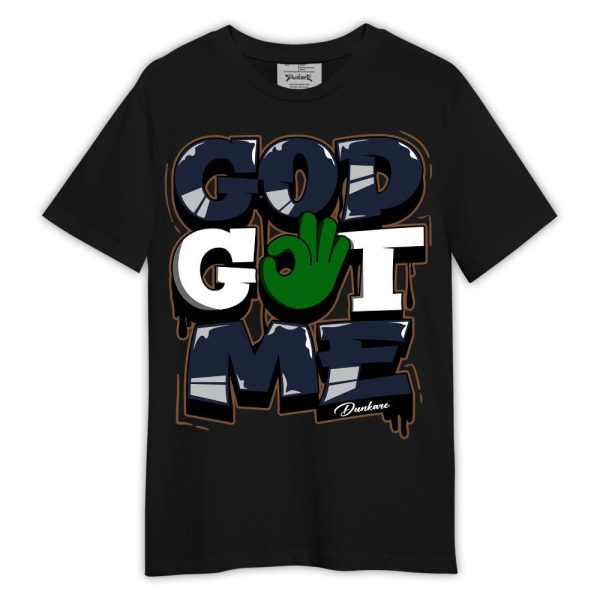 Midnight Navy 13s Shirt, God And Me Shirt Outfit Matching Jordan Shirt Jezsport.com