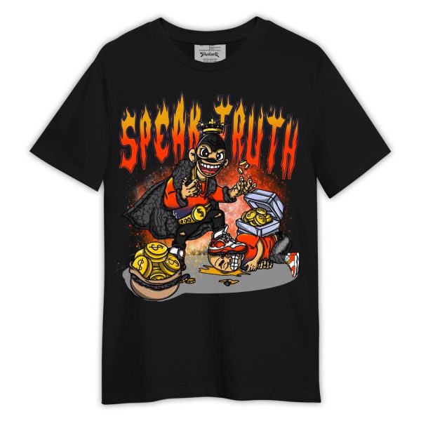 J Balvin Rio 3s Shirt, Speak Truth Shirt Outfit 1305 TCD Matching Jordan Shirt Jezsport.com