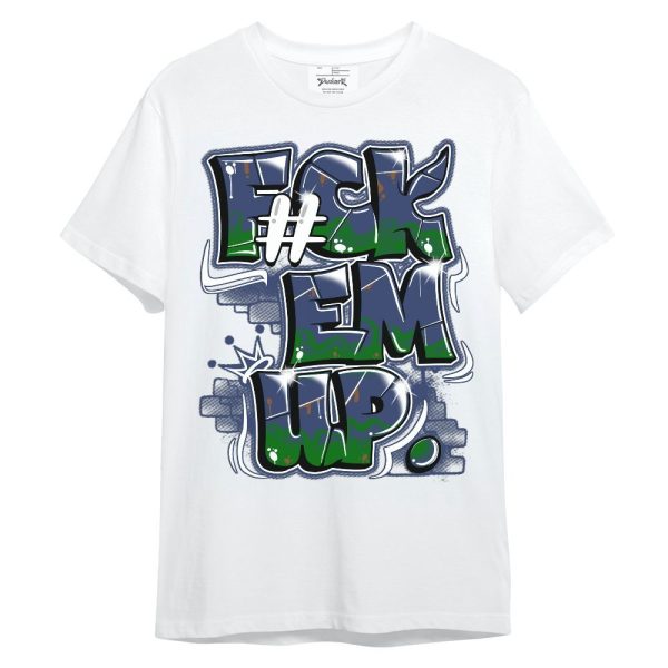 Midnight Navy 13s Shirt - F#ck Em Graphic Unisex Shirt Matching Jordan Shirt Jezsport.com