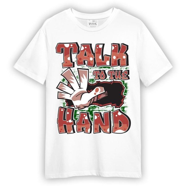 Dune Red 13s Shirt - Talk To Hand Graphic Shirt Unisex Matching Jordan Shirt Jezsport.com