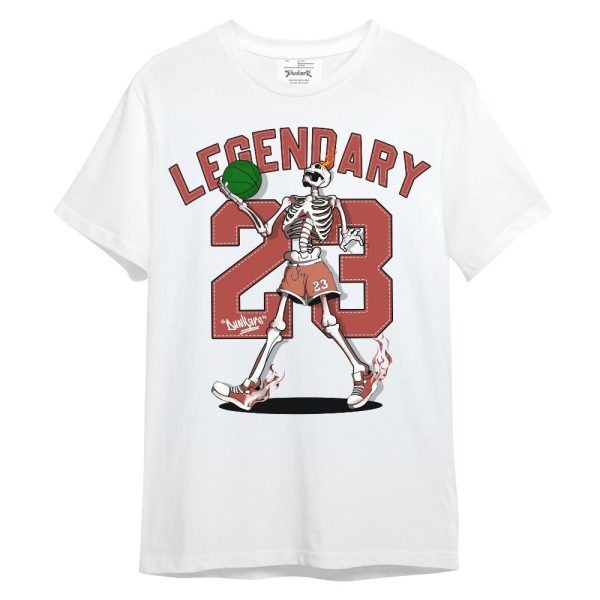 Dune Red 13s Shirt, 23 Skeleton G.O.A.T Unisex Shirt Matching Jordan Shirt Jezsport.com