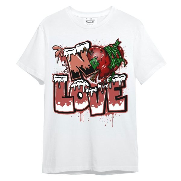 Dune Red 13s Shirt, Drip No Love Unisex Shirt Matching Jordan Shirt Jezsport.com