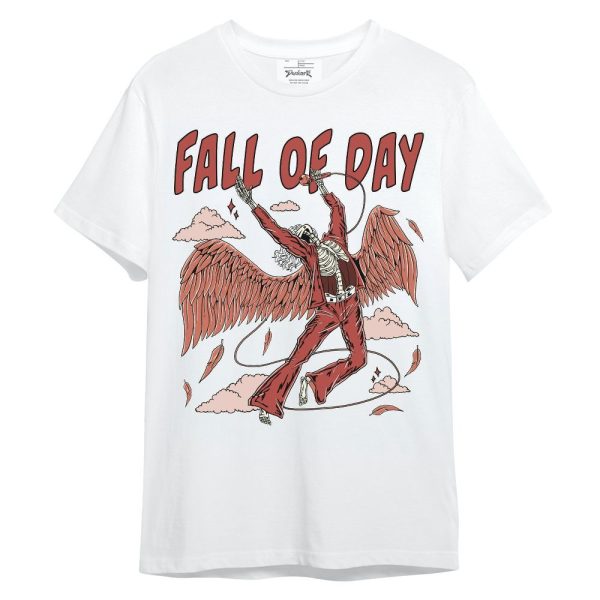 Dune Red 13s Shirt - Fall Of Days Skeleton Unisex Shirt Matching Jordan Shirt Jezsport.com