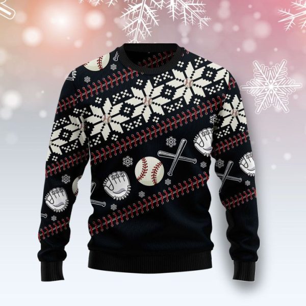 Baseball Christmas Ugly Christmas Sweater , Christmas Gift Jezsport.com