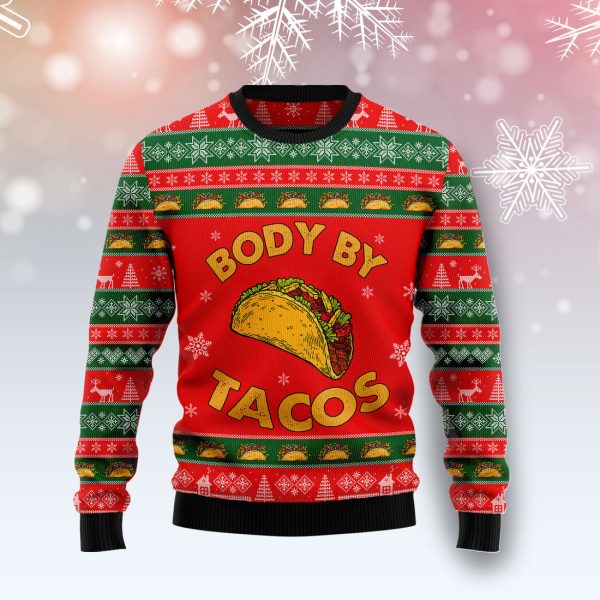 Body By Taco Ugly Christmas Sweater Jezsport.com