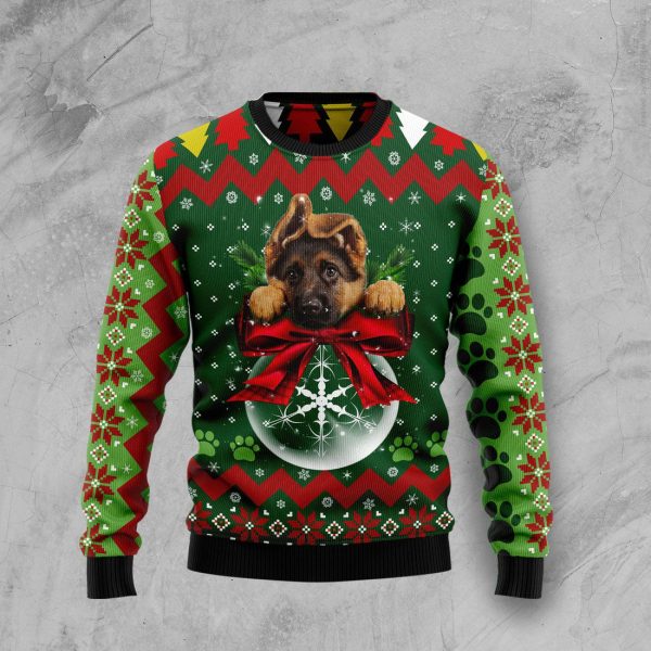 German Shepherd Christmas Ugly Christmas Sweater , Christmas Gift Jezsport.com