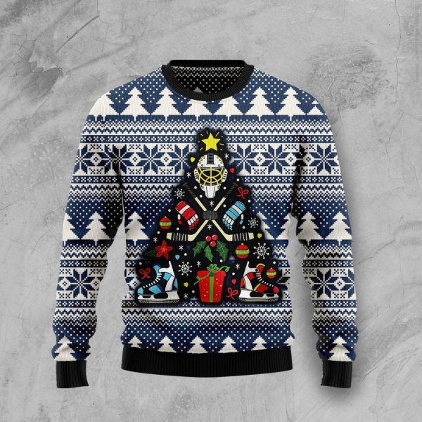 Hockey Ugly Christmas Sweater, Christmas Gift Jezsport.com