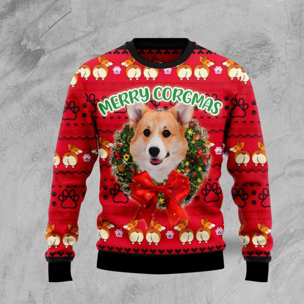 Pembroke Welsh Corgi Xmas Ugly Christmas Sweater , Christmas Gift Jezsport.com