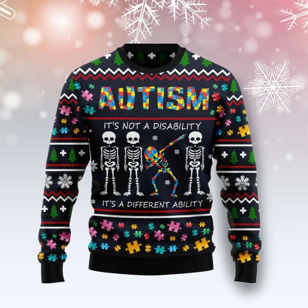 Autism Different Ugly Christmas Sweater , Christmas Gift Jezsport.com