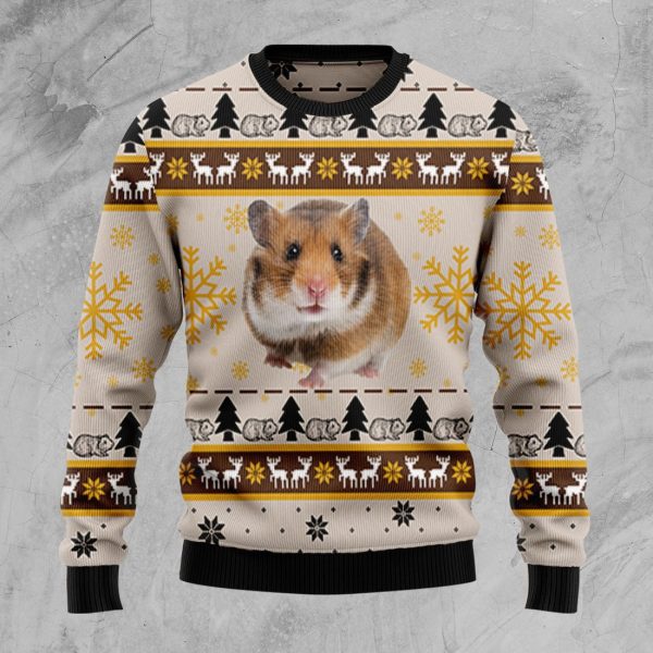 Hamster Cute Ugly Christmas Sweater , Christmas Gift Jezsport.com