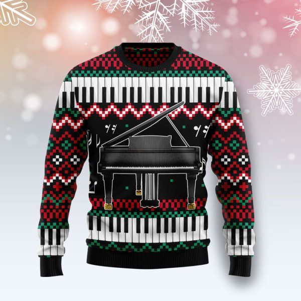 Piano Awesome Ugly Christmas Sweater , Christmas Gift Jezsport.com