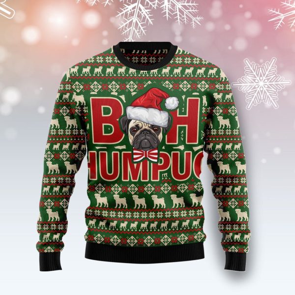 Bah Humpug Ugly Christmas Sweater , Christmas Gift Jezsport.com