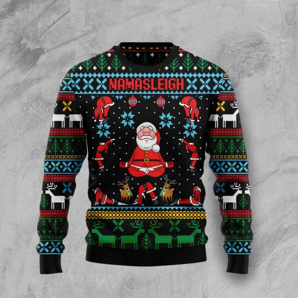 Namasleigh Ugly Christmas Sweater , Christmas Gift Jezsport.com