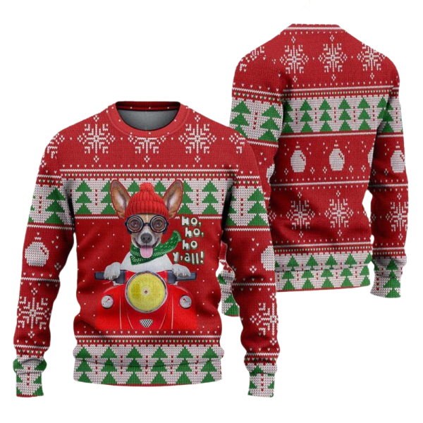 Hohoho Yall Ugly Christmas Sweater For Men & Women Christmas Gift Sweater Jezsport.com