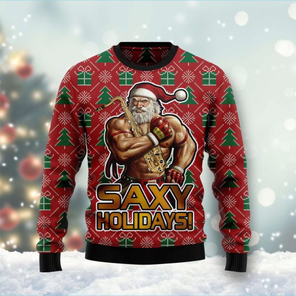 Saxy Holidays Ugly Christmas Sweater , Christmas Gift Jezsport.com