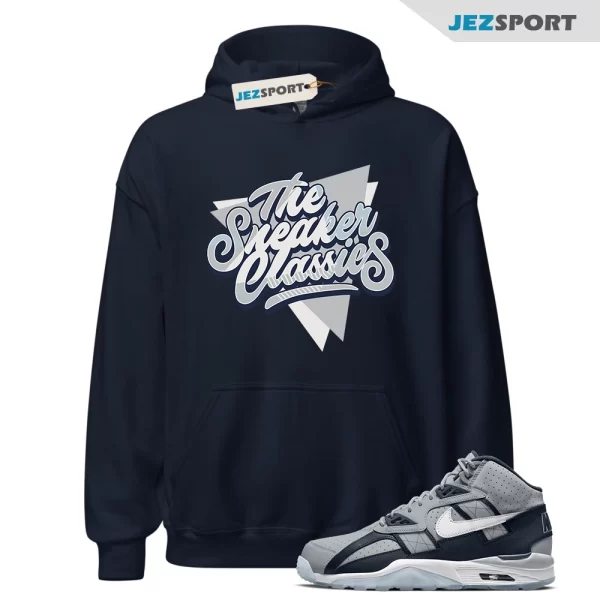 Sneaker Classic Hoodie Navy to Match Air Trainer SC High, DM8320-001 Matching Sneaker Hoodie