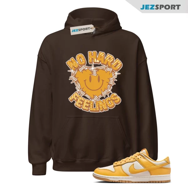 Feelings Hoodie Brown to Match Dunk Low University Gold, HF4867-739 Matching Sneaker Hoodie