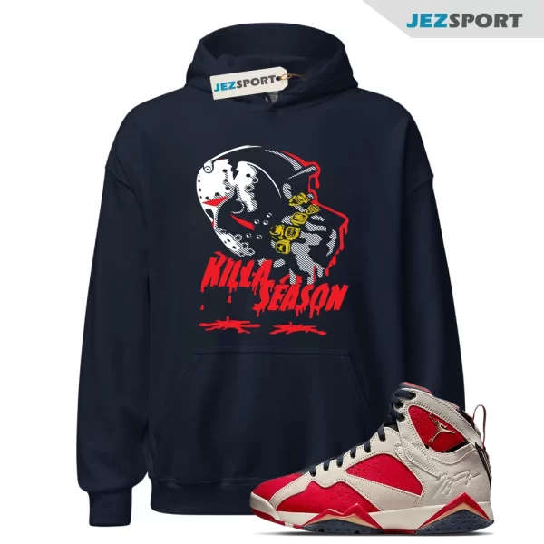 Hoodie To Match Jordan Retro 7 New Sheriff In Town Killa Season Tee, Matching Sneaker Hoodie