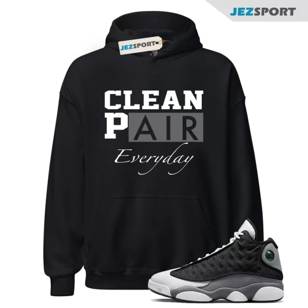 Hoodie To Match Jordan 13 Black Flint Shoes Clean Pair Tees, 884129-060 Matching Sneaker Hoodie