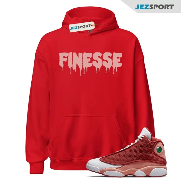 Sneaker Hoodie To Match Jordan 13 Dune Red Shoes, Finesse Hoodie, Matching Sneaker Hoodie