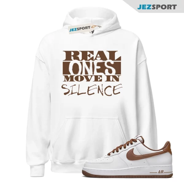 R1 Hoodie for N Air Force 1 Low Pecan Brown Wheat Mocha Caramel Mid High Tan, Matching Sneaker Hoodie, DH7561 100