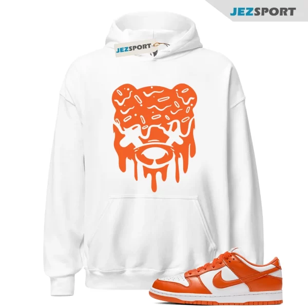 DRIPPY Hoodie for Dunk Low Syracuse Orange Blaze Starfish Star High 1 University, Matching Sneaker Hoodie