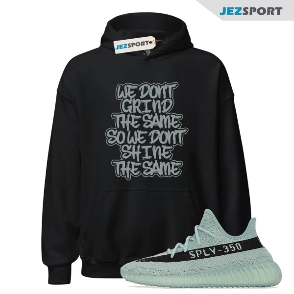 GRIND Hoodie for 350 V2 Salt Fade Ash Core Black Boost 380 450 500 700 V3 Blue, Matching Sneaker Hoodie