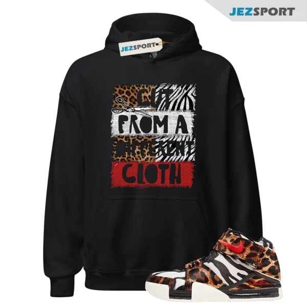 CUT Hoodie for Zoom LeBron 2 Beast PE Maple University Red Black Light Bone 1, Matching Sneaker Hoodie