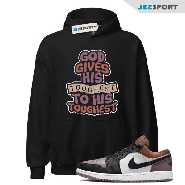 TOUGH Hoodie for 1 Sky J Mauve White Sky J Orange Black Dunk Low Mid High Retro, Matching Sneaker Hoodie