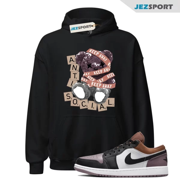 ANTI Hoodie for 1 Sky J Mauve White Sky J Orange Black Dunk Low Mid High Retro, Matching Sneaker Hoodie