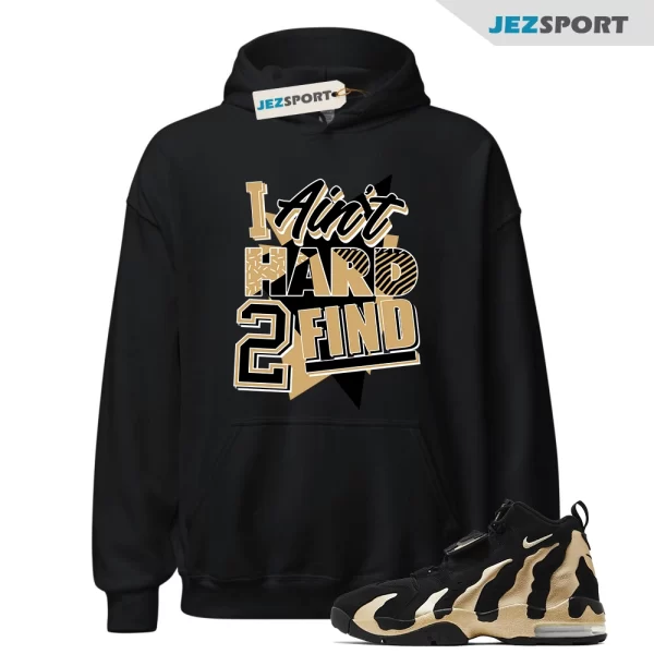 Rare Find Sneaker Hoodie Black to Match Air DT Max 96 Colorado HM9236-001, Matching Sneaker Hoodie