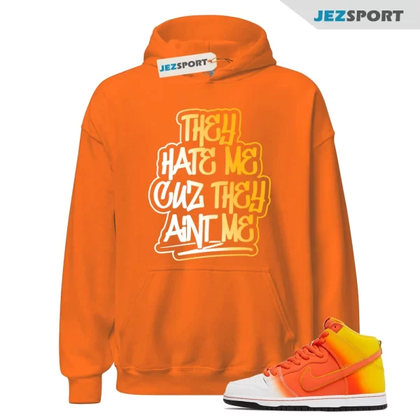 Dunk Candy Corn Sweet Tooth Orange Amarillo White Yellow Hoodie Match AINT ME, FN5107-700 Matching Sneaker Hoodie