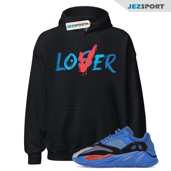 Loser Lover Unisex Hoodie Match Yeezy Boost 700 Hi-Res Blue, Matching Sneaker Hoodie