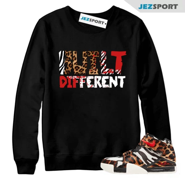 BUILT Sweatshirt for Zoom LeBron 2 Beast PE Maple University Red Black Light Bone 1, Matching Sneaker Sweatshirt