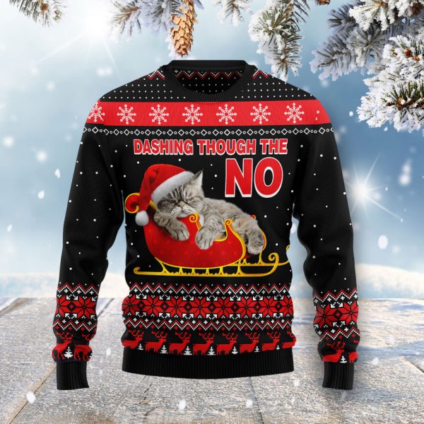 Dashing Through the No Ugly Christmas Sweater Jezsport.com