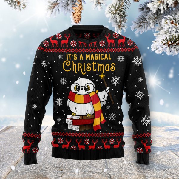 Magical Christmas Ugly Christmas Sweater Jezsport.com