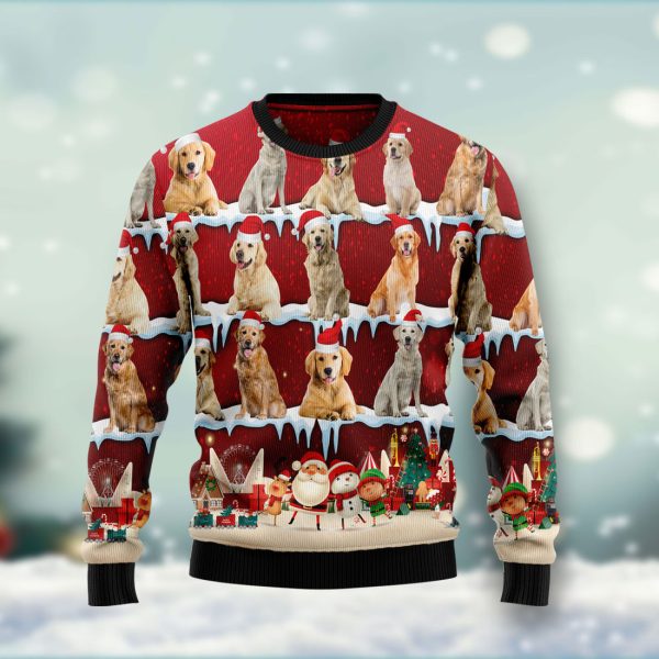 Siberian Husky Ugly Christmas Sweater Jezsport.com