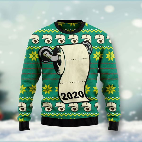 TOILET PAPER SHORTAGE 2020 Ugly Christmas Sweater Jezsport.com