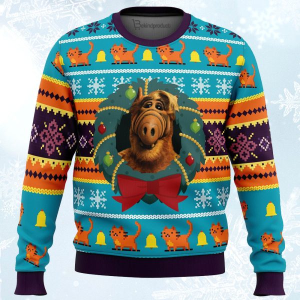 Alf Ugly Christmas Sweater For Men & Women Christmas Gift Sweater Jezsport.com